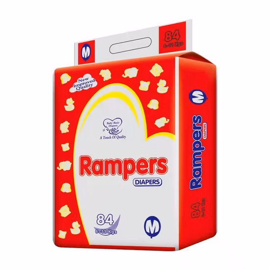 Babywindeln auf Lager, gute Qualität, sehr saugfähig, auf der Suche nach einem Händler, alle Größen, 6 Beutel in 1 Karton, Massenverkauf, Großhandelspreis, hohe Qualität, 6 USD pro Beutel